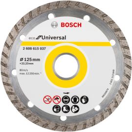 Diamond blade Bosch Eco for Universal Turbo 125x22.23 mm