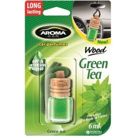 Ароматизатор Aroma Car WOOD  Green Tea 6ml