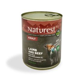 Wet food for dogs PET INTEREST NATUREST ADULT beef and lamb meat 800g