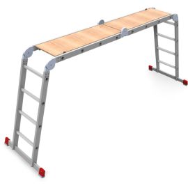 Ladder multifunctional with a platform NV 2330404 452 cm