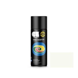 Cпрей краска Cosmos lac Spray fast acrylic ral 9010 белый матовый 400 мл 0140301