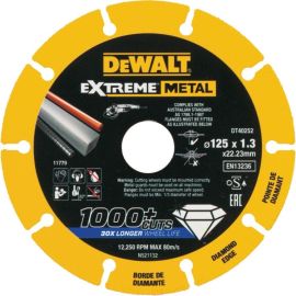 Алмазный диск по металлу DeWalt DT40252-QZ 125 мм