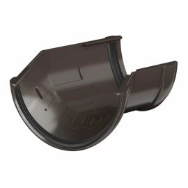 Gutter angle Technonicol 125/82 PVC 135° dark brown