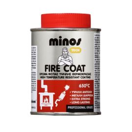 Краска Evochem Minos Tech Fire Coat 650°C серебряная 200 мл