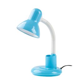 Лампа настольная New Light E27 голубой MT-623