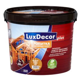 Пропитка LuxDecor plius+ белая 5 л