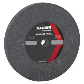 Точильный камень Raider ø200x20xø16 mm Р60 серый RD