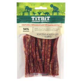 Sliced lamb for dogs TitBit 80 g