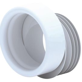 Eccentric cuff for toilet bowl ANI PLAST W0410EU
