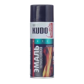ემალი თერმომდგრადი KUDO KU-5002 შავი 520მლ