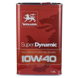 Масло моторное Wolver Super Dynamic SAE 10W-40 4 л