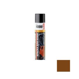 Краска для гладкой кожи KUDO KU-5242 коричневая 400мл