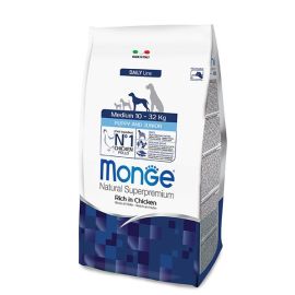 Dry food for medium breed puppies chicken meat Monge 12 kg