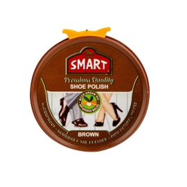 ტყავის საპრიალებელი პასტა Smart 50მლ ყავისფერი