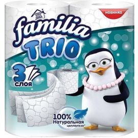 Toilet paper Familia 3-layer 4X14