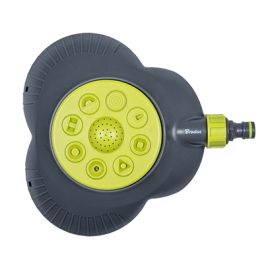 Sprinkler on base, 8-function Bradas Lime Line LE-6202