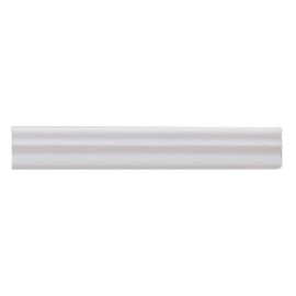 Extruded ceiling plinth Solid C01/25 white 25x15x2000 mm
