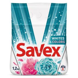 სარეცხი ფხვნილი Savex ავტომატი Whites & Colors 1.2 კგ