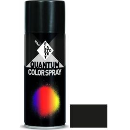 სპრეი საღებავი Elastotet Quantum color spray ral 9005 მქრქალი მუქი შავი 400 მლ