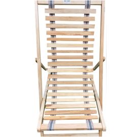 Chaise longue chair 125x50cm beech