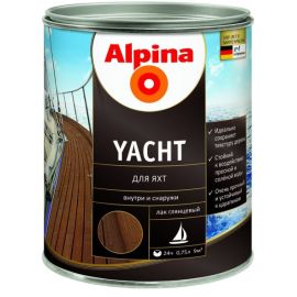 Лак Alpina Yacht 537855 0.75 л глянцевый