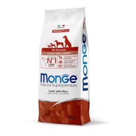 Dry dog food for puppies lamb and rice Monge 12 kg