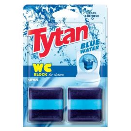 Toilet tank block blue water Tytan 50 gr 2pcs