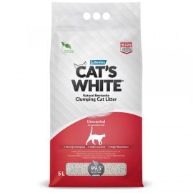 Песок кошачий без запаха Cat's White 5л  W225
