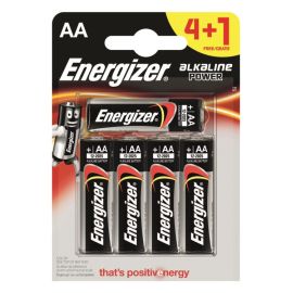 Батарейка Energizer 4+1 LR6 E91 BP5 AA Alkaline 5 шт