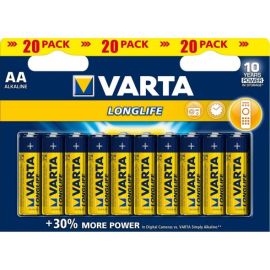 ელემენტი VARTA Alkaline AA LL 1.5 V 20 ც