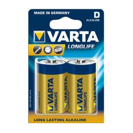 Батареика VARTA Alkaline Long Life D 1.5 V 2 шт