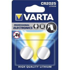 ელემენტი ლითიუმის VARTA CR2025 3V 170 mAh 2 ც