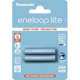 Nickel-metal hydride rechargeable battery Panasonic eneloop Lite AAA 550mAh 2 pcs.