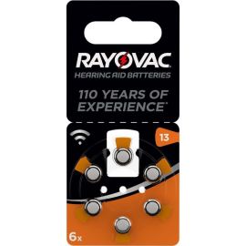 სასმენი აპარატის ელემენტი  Rayovac Acoustic 6ც