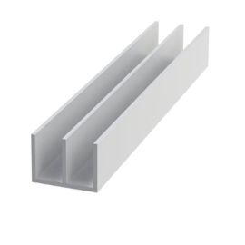 Aluminum W-shaped PilotPro 100x15.6x1.2 cm (1.0m)
