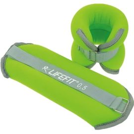 Утяжелитель для рук и ног LifeFit Neoprene WRIST/ANKLE 2x0.5 кг зеленый