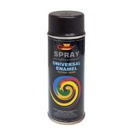 Универсальный спрей краска Champion Universal Enamel RAL 9005 400 мл матовый черный
