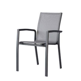Chair Sultan Textile Dining Chair gunmetal