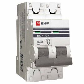 Автоматический выключатель EKF mcb4763-2-40C-pro C40