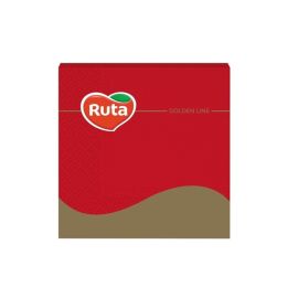Napkin Ruta 33x33 20pcs 3-layer flavored red 1676