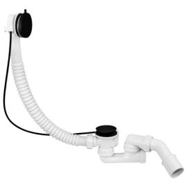 Сифон для ванны с переливом McAlpine MP31SSF-MBBR Black
