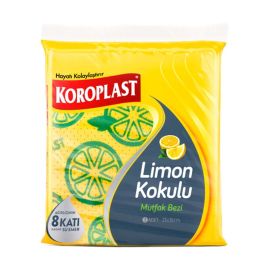 ტილო საწმენდი ლიმონის არომატით Koroplast 3 ც