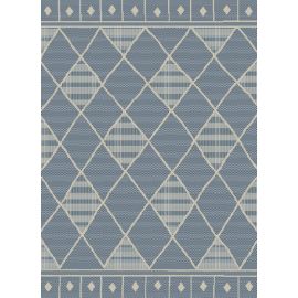 Carpet DCcarpets Terazza 21174 Ivory/Silver/Blue 80x150 cm.