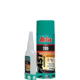 Glue with an activator Akfix 705 400 ml + 100 g