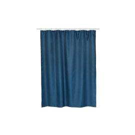 Bathroom curtain Bisk Rist polyester 180x200 Blue Navy