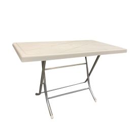 Folding table MENEKŞE Beige 110x62x72 cm