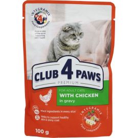 Желе 4 Paws для кошек куриное мясо 0,1 кг