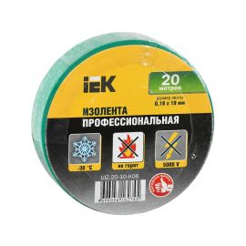 Insulating tape IEK Green 20 m