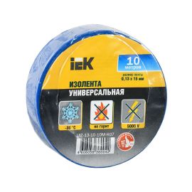 Insulating tape IEK blue 10 m