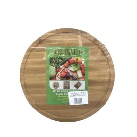 Round vegetable cutting board, bamboo 28*28 MG-1270
